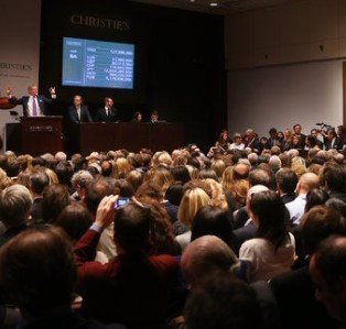 Christie auction in New York for $12.6 million Black and Violet