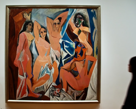 MoMA New York in 1940 Picasso Ladies of Avignon