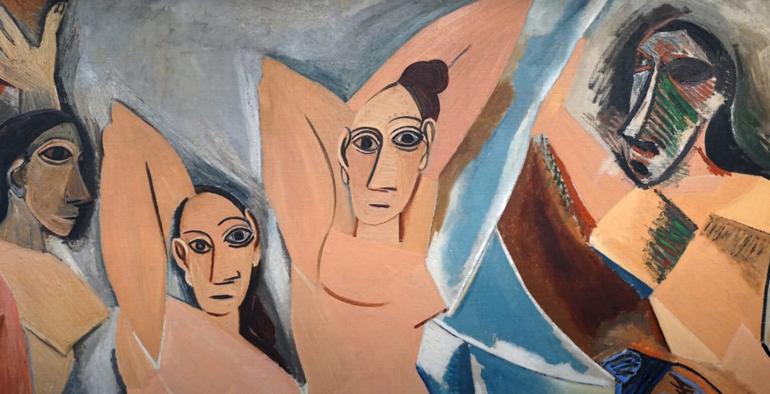 Cubism Bathing Girl With a Mandolin The Cubist Universe of【Pablo Picasso】