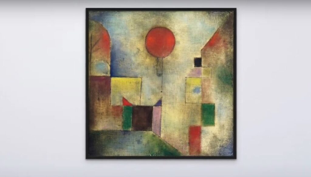 Red Balloon Paul Klee