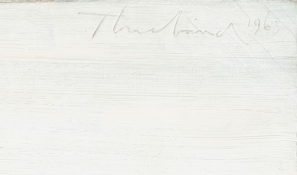 Thiebaud's Signature: Details and Symbolism