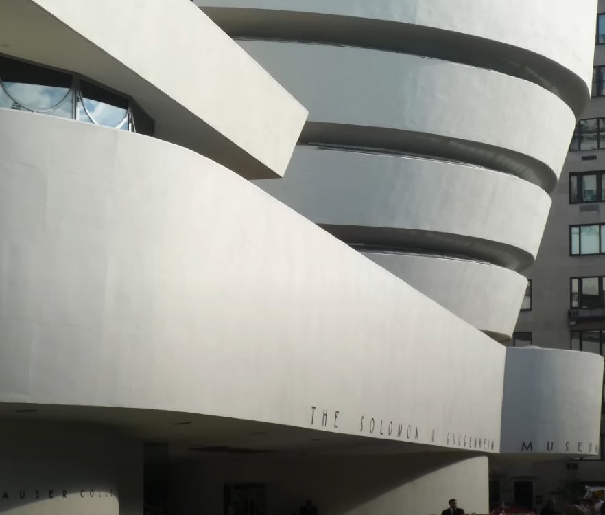 Solomon R. Guggenheim Museum current location of Improvisation 28 (Second version)