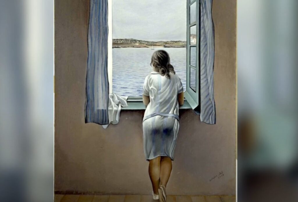 Young Woman at a Window