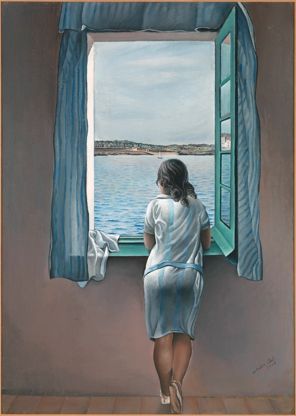 Young Woman at a Window Dalí's 