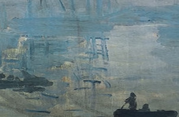 Impression Sunrise by Claude Monet Details 1
