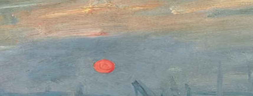 Impression Sunrise by Claude Monet Details 2