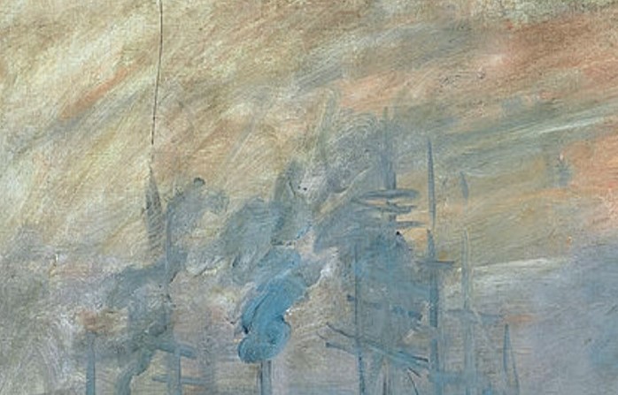 Impression Sunrise by Claude Monet Details 5
