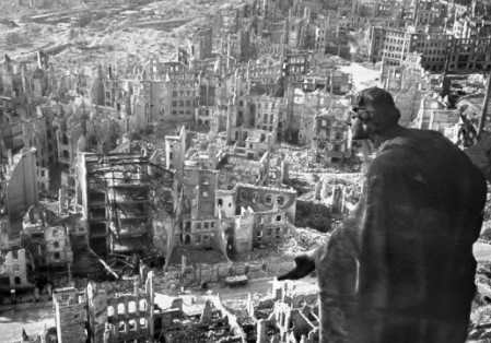 Destruction of the city of Dresden in the Second World War The Stonebreakers Painting