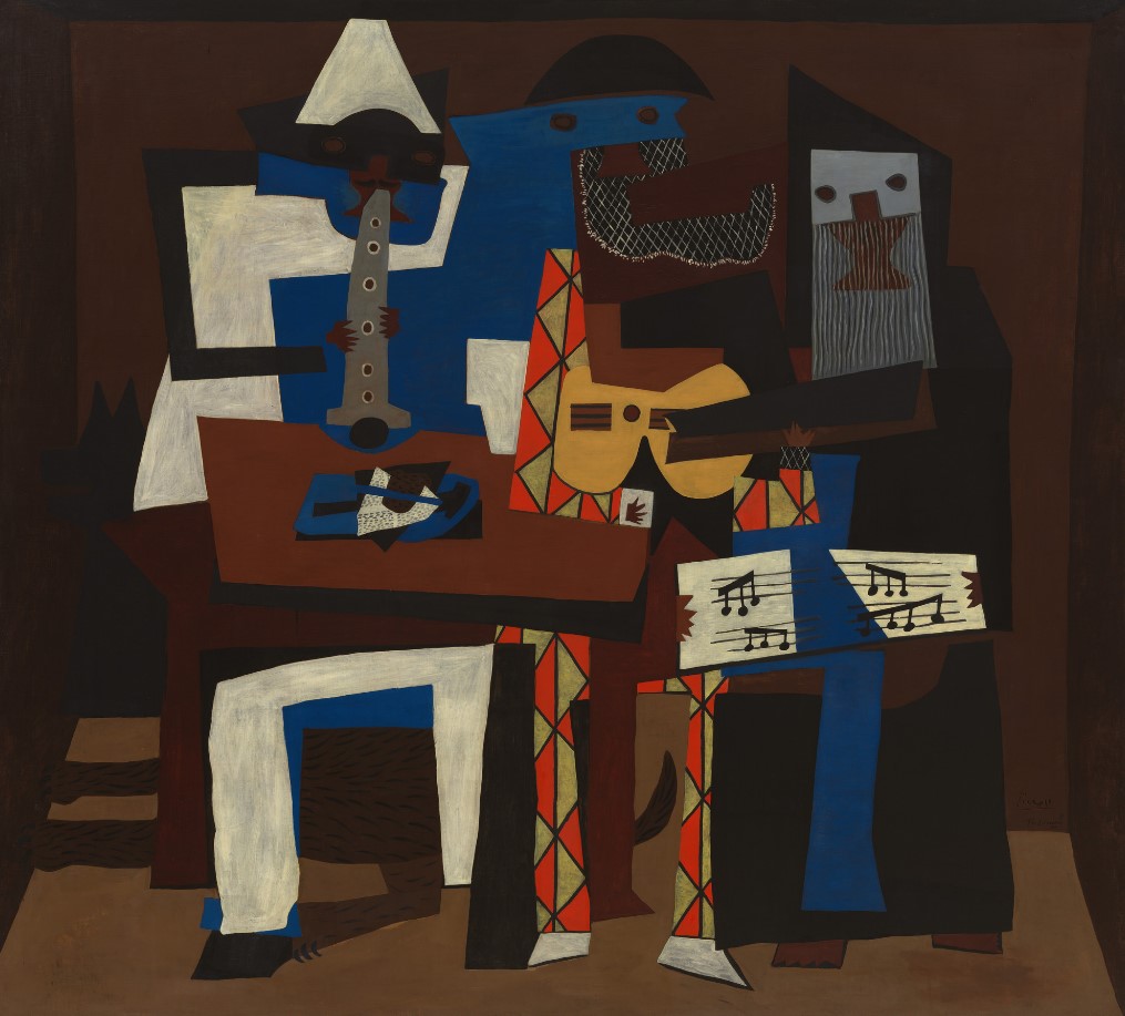 Three Musicians By Picasso Version MoMa
