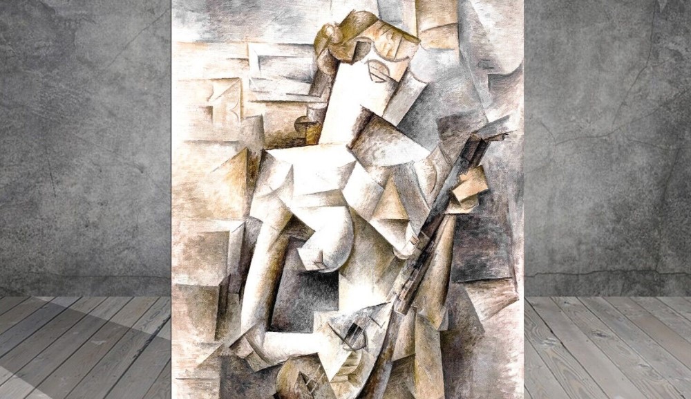 girl with mandolin Picasso