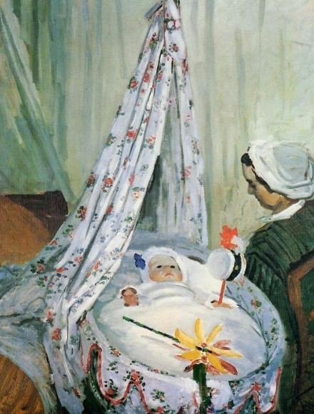 Jean Monet (son of Claude Monet) 1867 Work that influenced Morisot The Cradle 1872