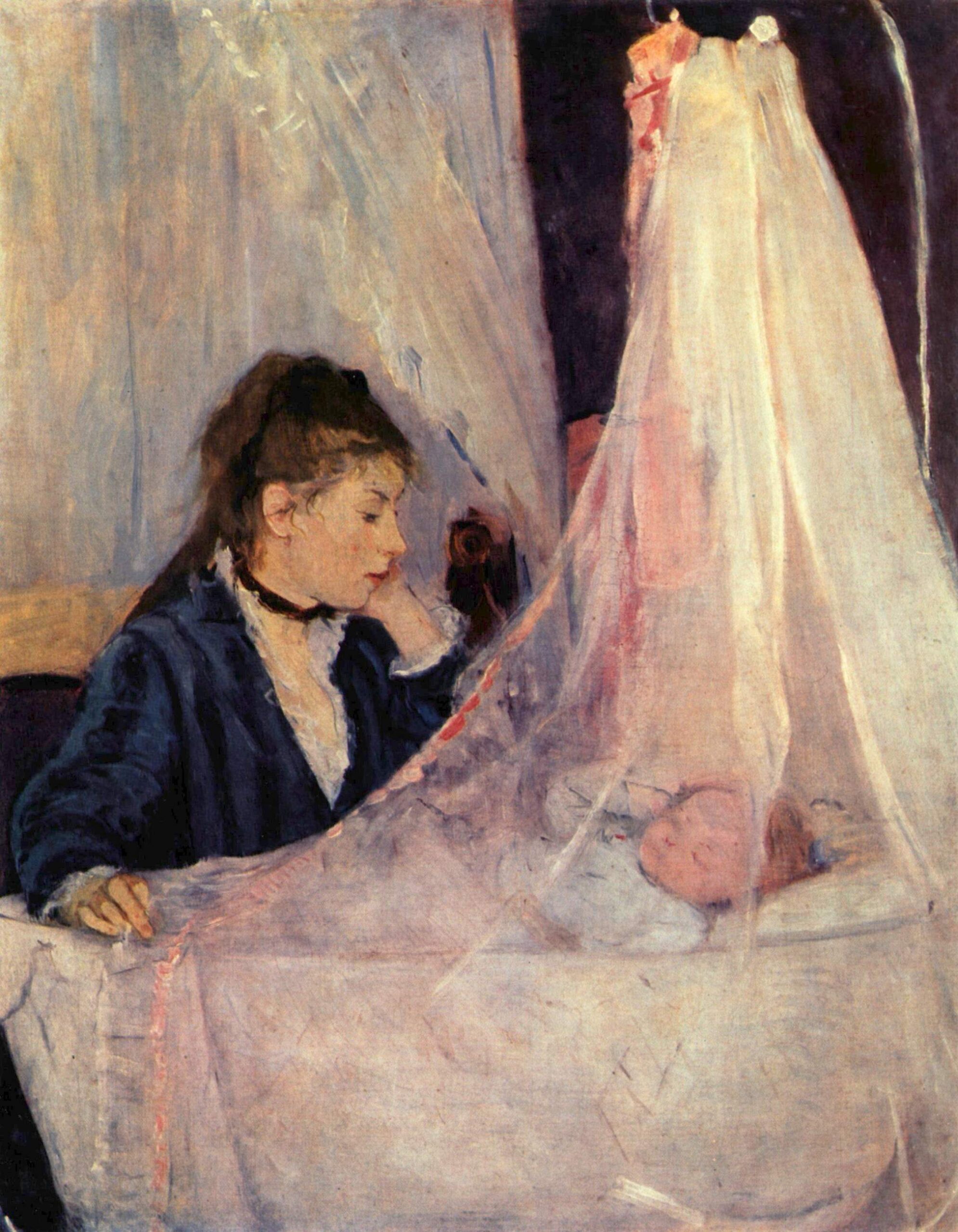 The Cradle - Berthe Morisot 1872