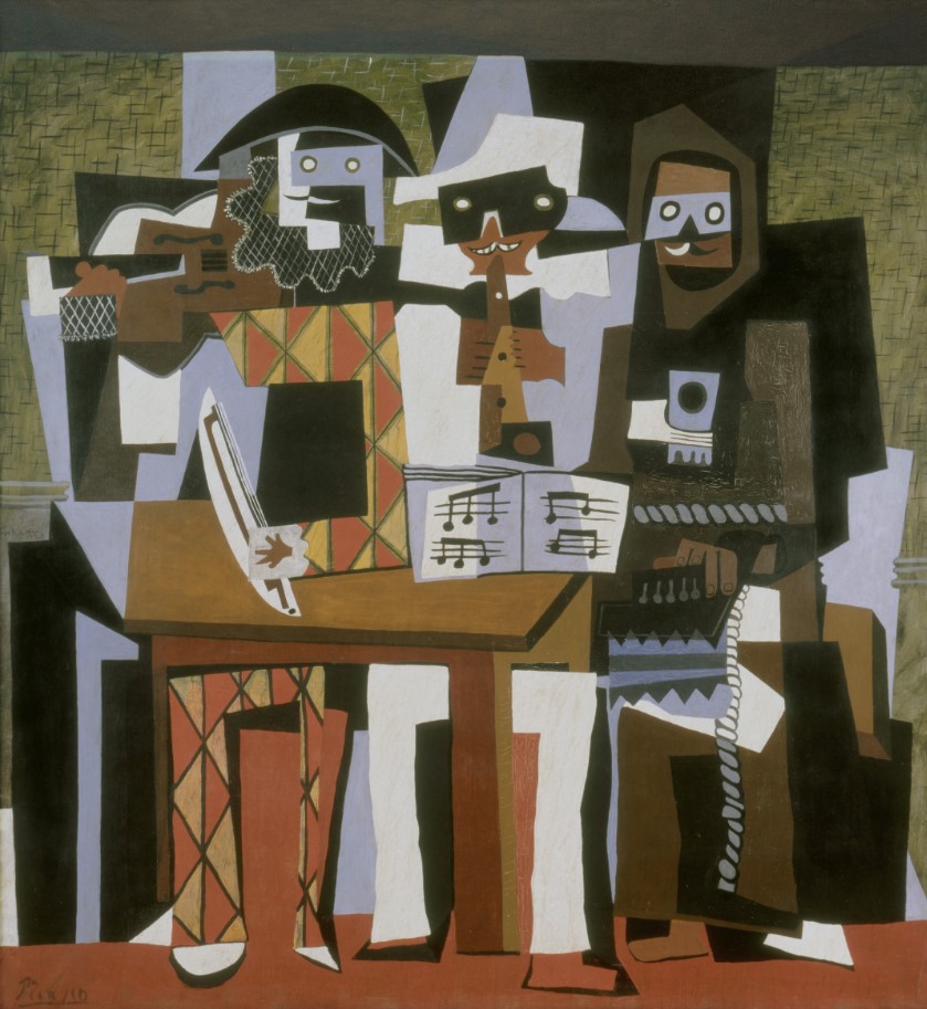Three Musicians By Picasso Version  Philadelphia