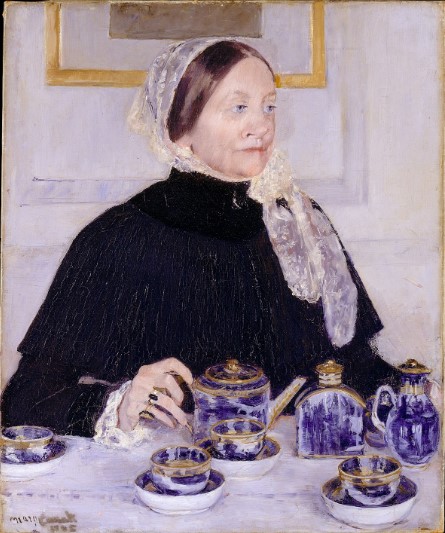 Lady at the Tea Table Mary Cassatt 1883–1885