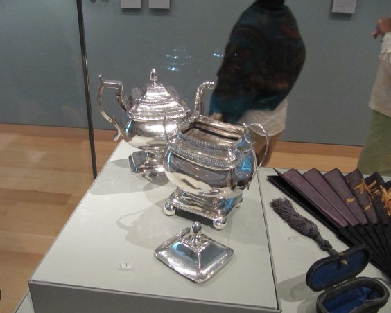 The silver Tea service listed in Five o Clock Tea by Mary Cassatt
