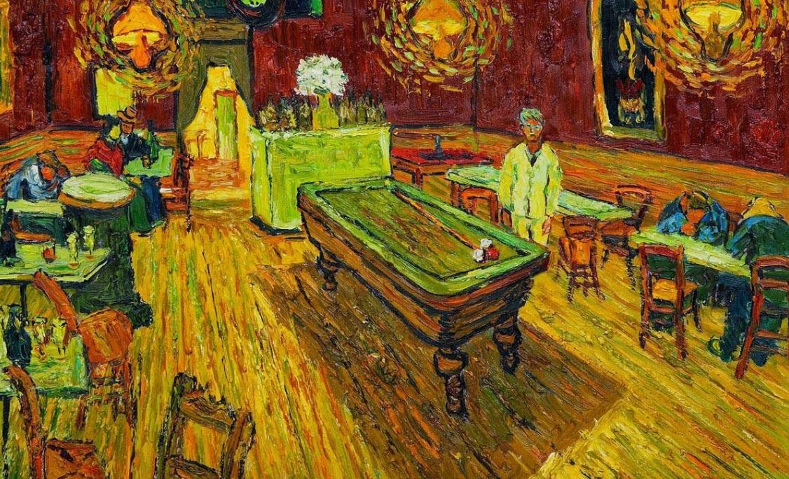 Van Gogh Billiard Parlour At Night