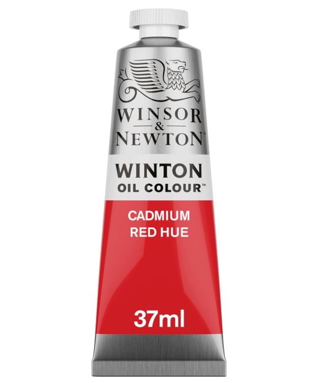 Winsor & Newton Winton Oil Color, 37ml (1.25-oz) Tube, Cadmium Red Hue Oil Painting Kit For Beginners